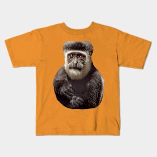 The wonderful eyes of a Colobus monkey Kids T-Shirt